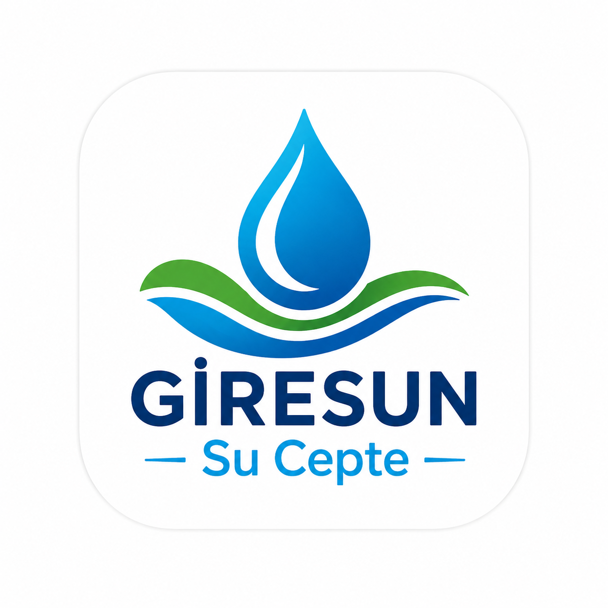 Giresun Su Cepte Logosu